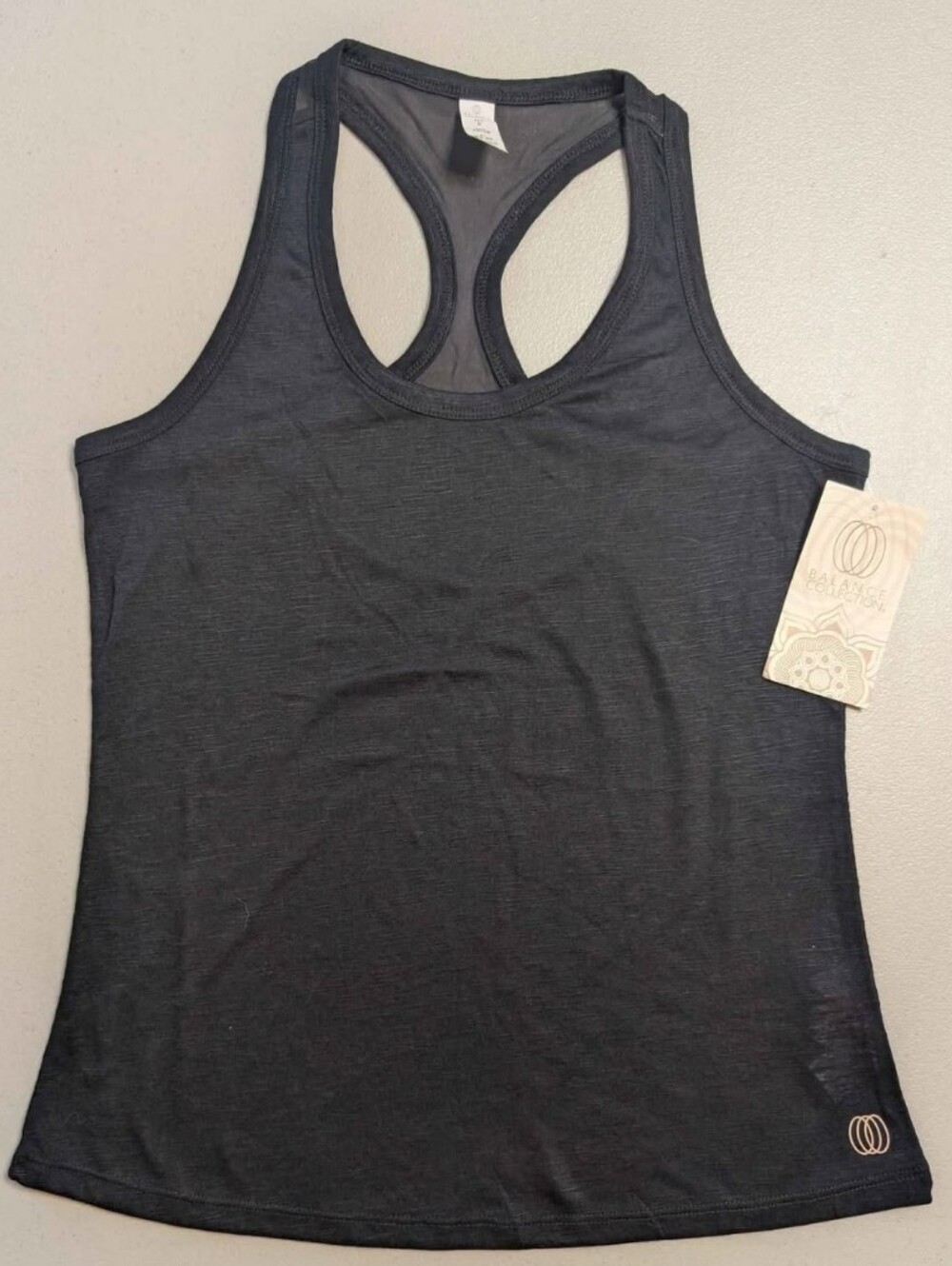 NWT Balance Collection small black tank top